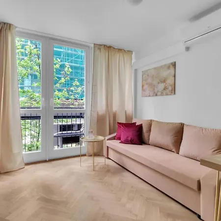 Apartamento Sugarberry With Ac Center Varsóvia
